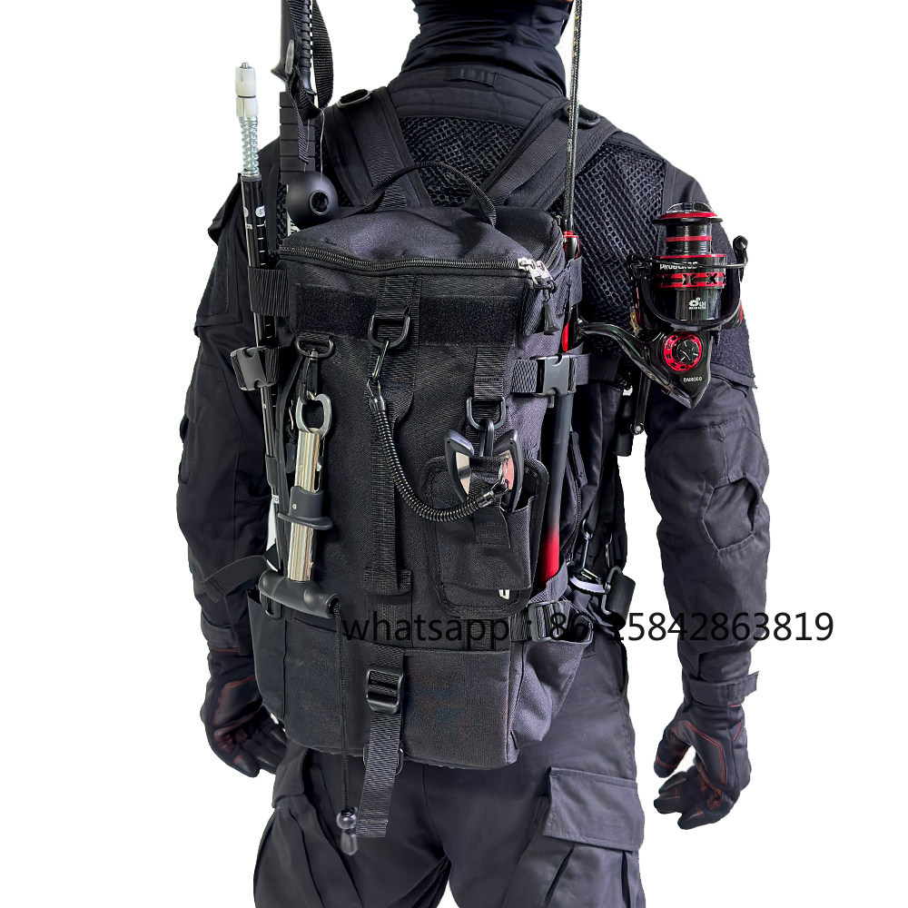 Fishing Backpack - Viszak, nieuw model, waterdicht, outdoor sportrugzak,