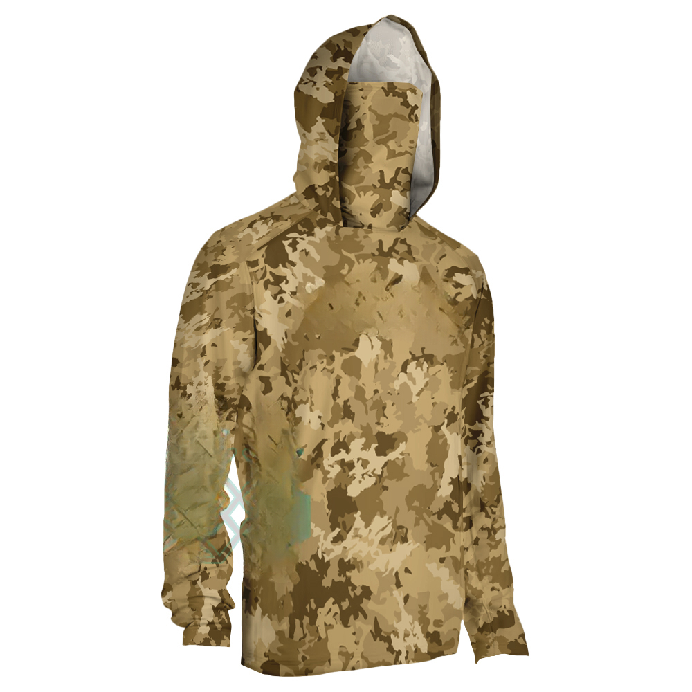 Fishing Hoodie - Visserijshirt Zomer Performance Visserijkleding Heren Lange