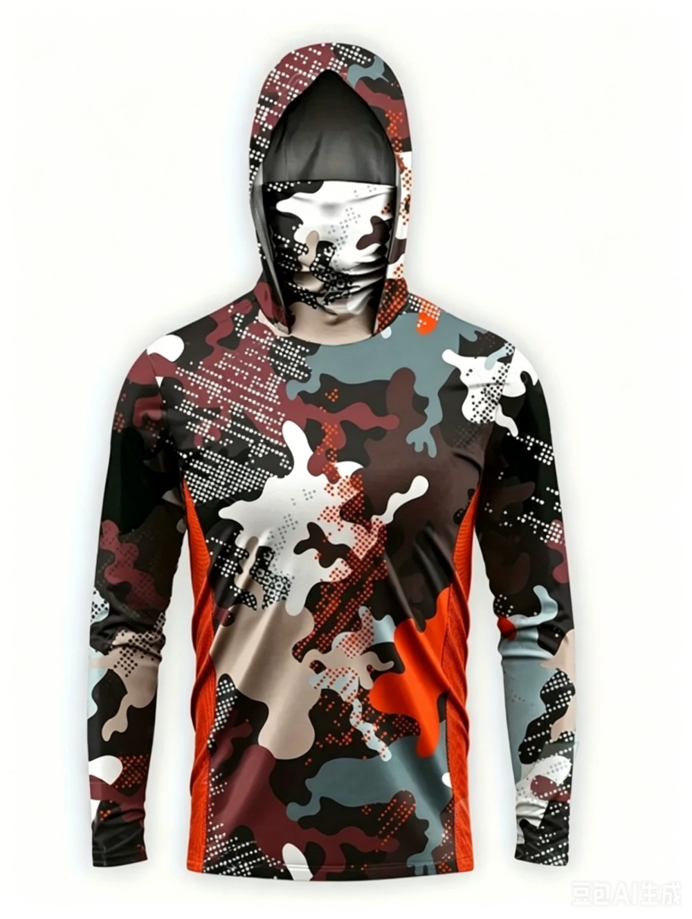 UPF50+ Camo Heren Lange Mouw V - Fishing Hoodie recensie en prijs