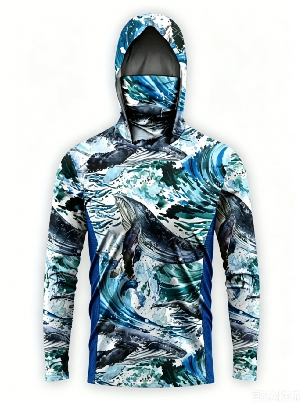 UPF50+ Camo Heren Lange Mouw V - Fishing Hoodie recensie en prijs