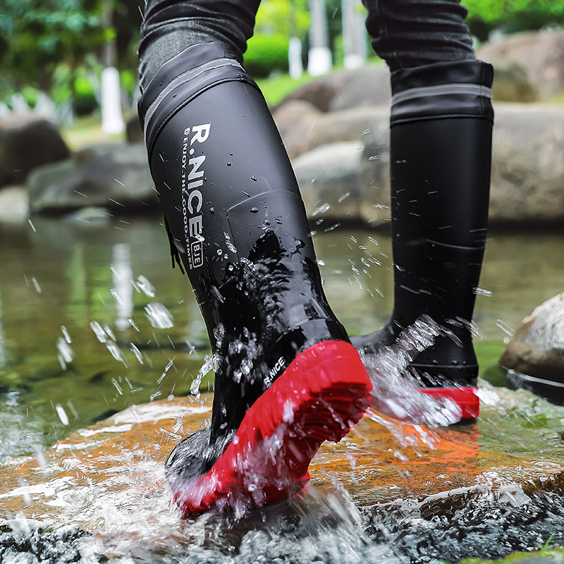 Modieuze outdoor regenlaarzen  - Fishing Boots recensie en prijs